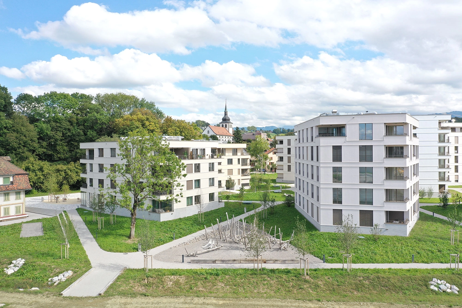 Quartier des Moulins, Ökoquartier von Marly.